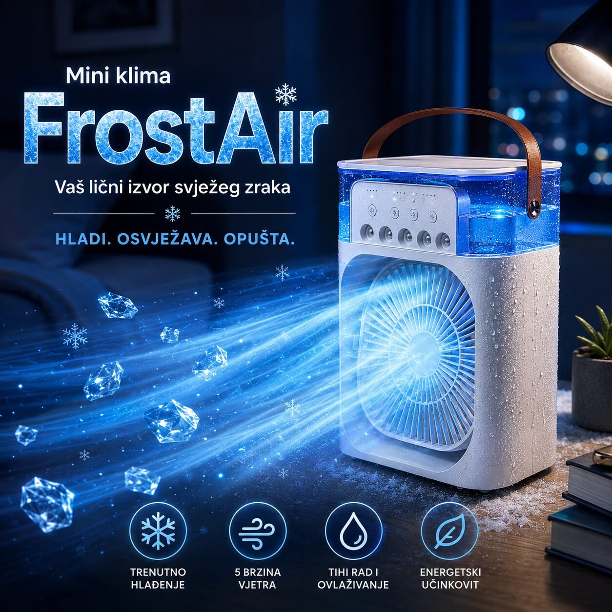 FrostAir mini klima ventilator